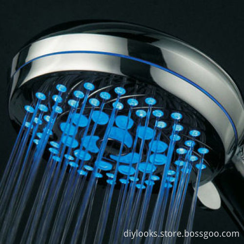 ENKAY RC-9816, Jump Change Seven Colors 5-LED Shower Head